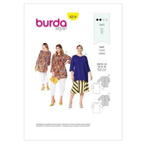 🧵 2 for 22$ 🧵 BURDA Shirt Sewing Pattern 6214